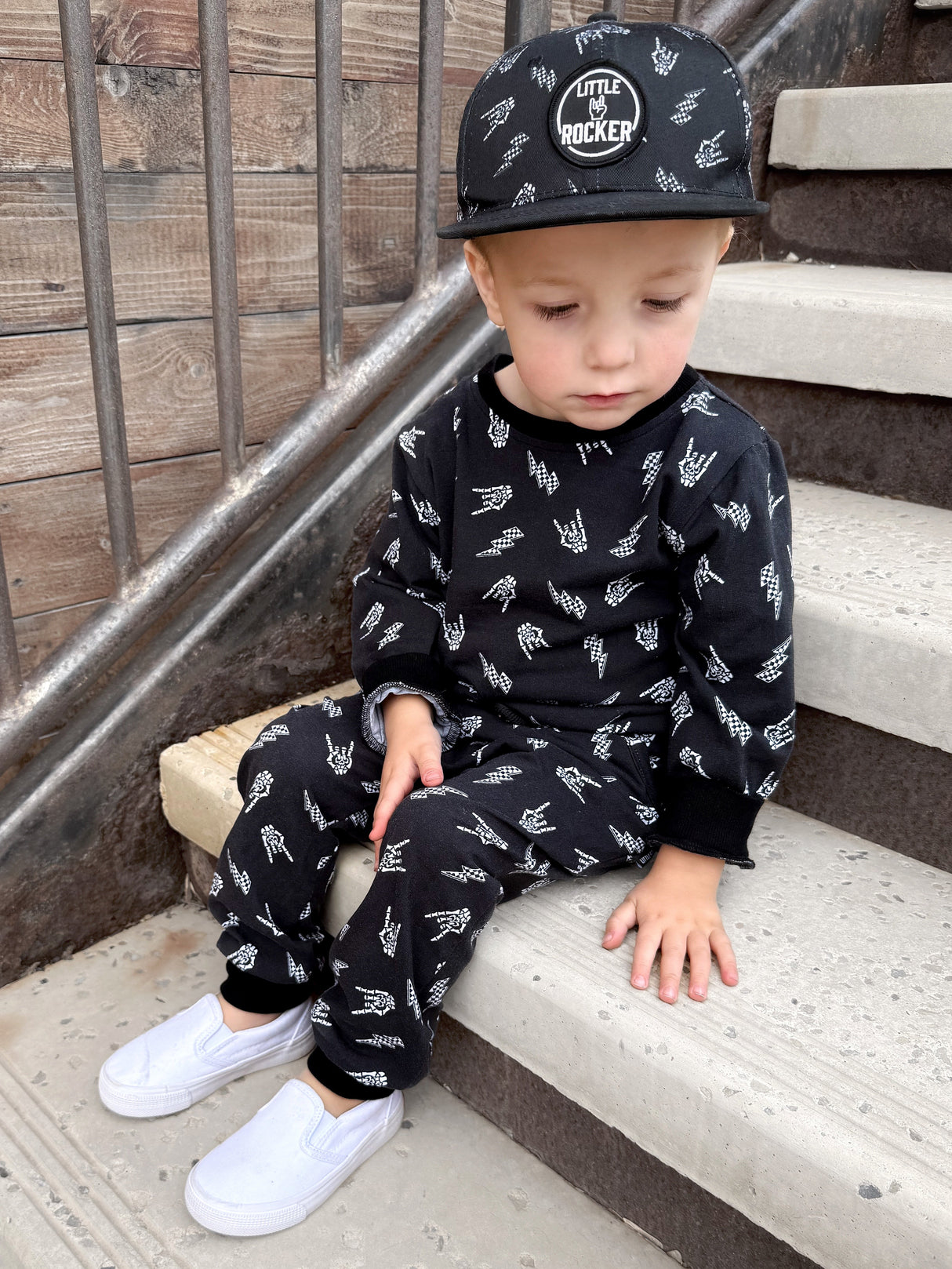 Bolted Bones Sweat Set