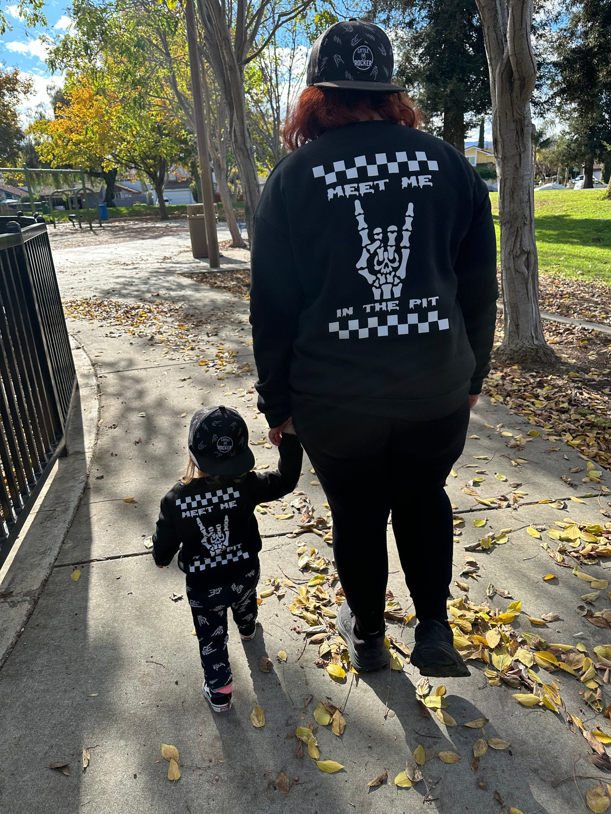 Meet Me In The Pit Crew Neck - Adult