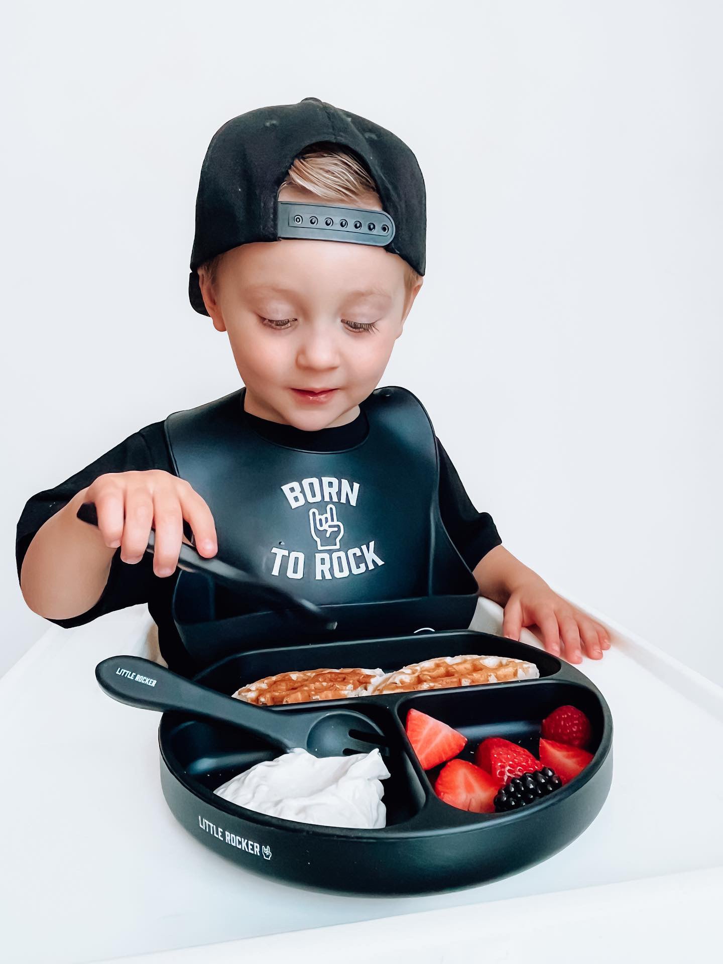 Midnight Collection - Silicone Spoon & Fork