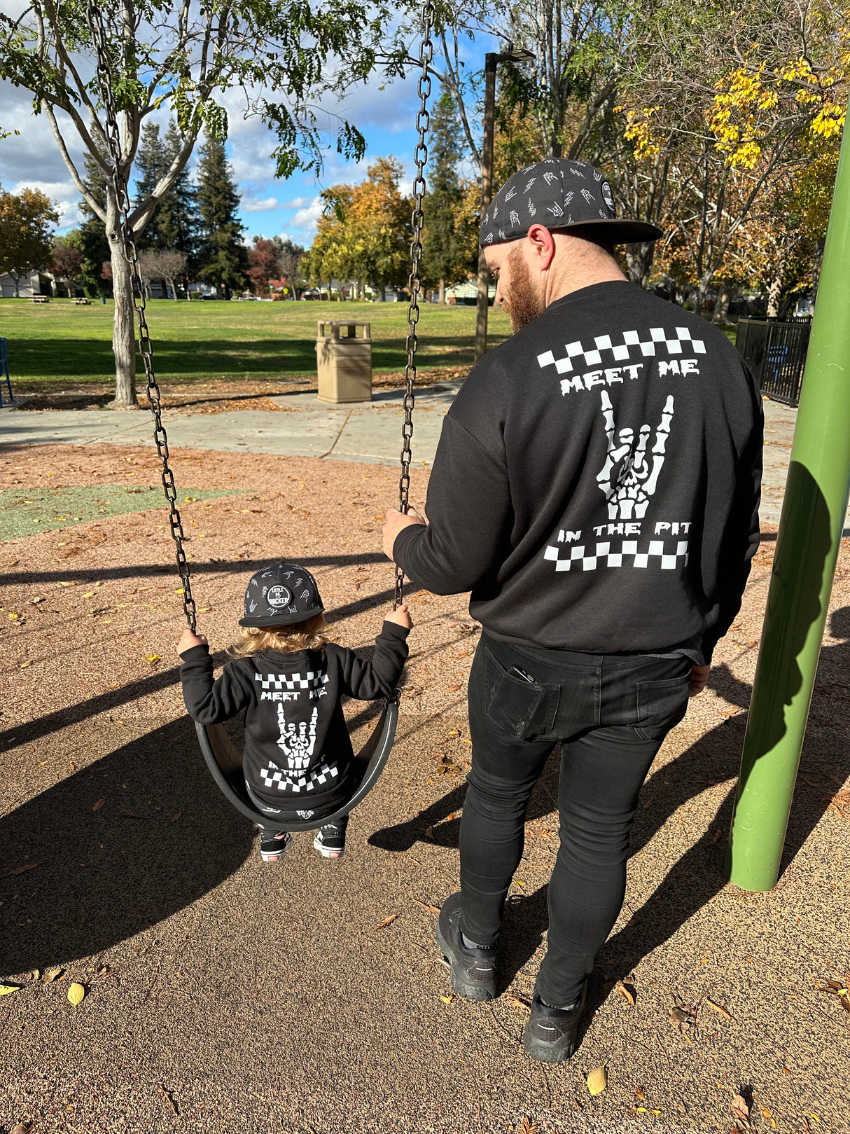Meet Me In The Pit Crew Neck - Adult