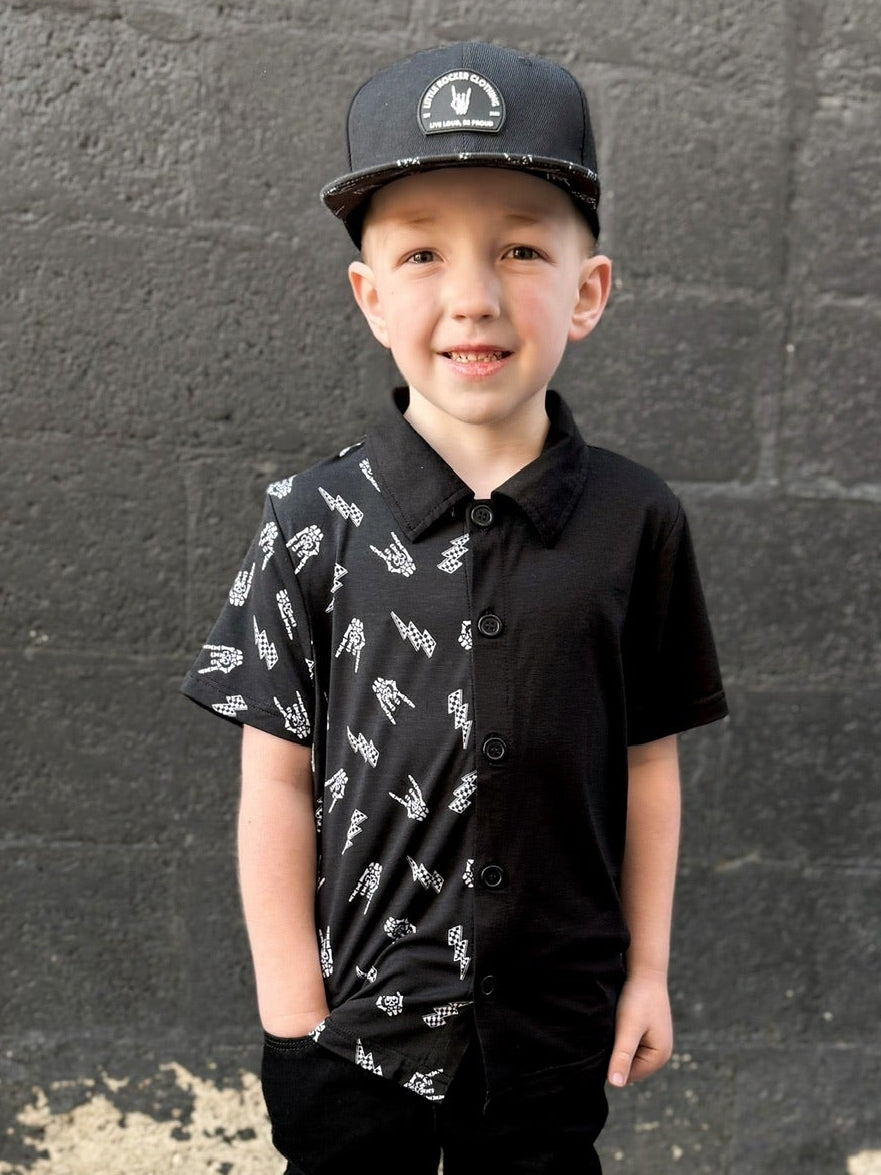 Encore Button Up - Bolted Bones