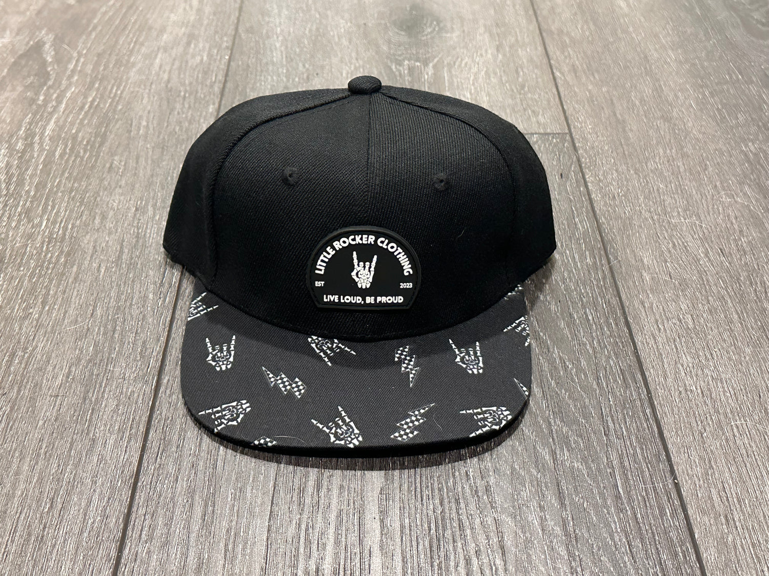 Bolt & Bone Brim Snapback