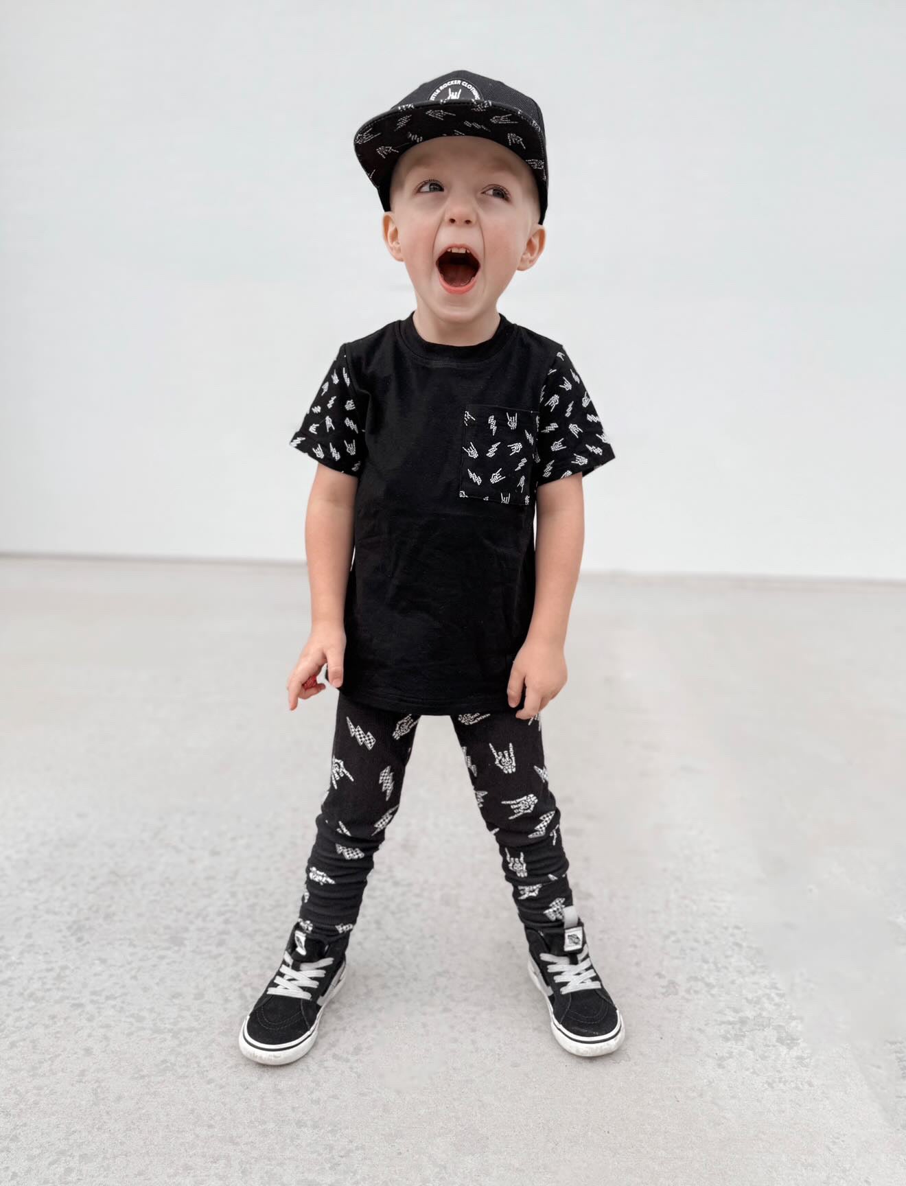 Bolted Bones Pocket Short Sleeve