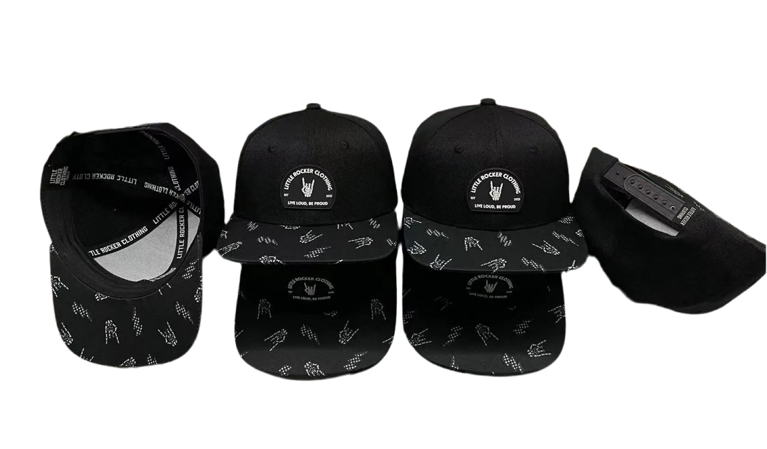 Bolt & Bone Brim Snapback