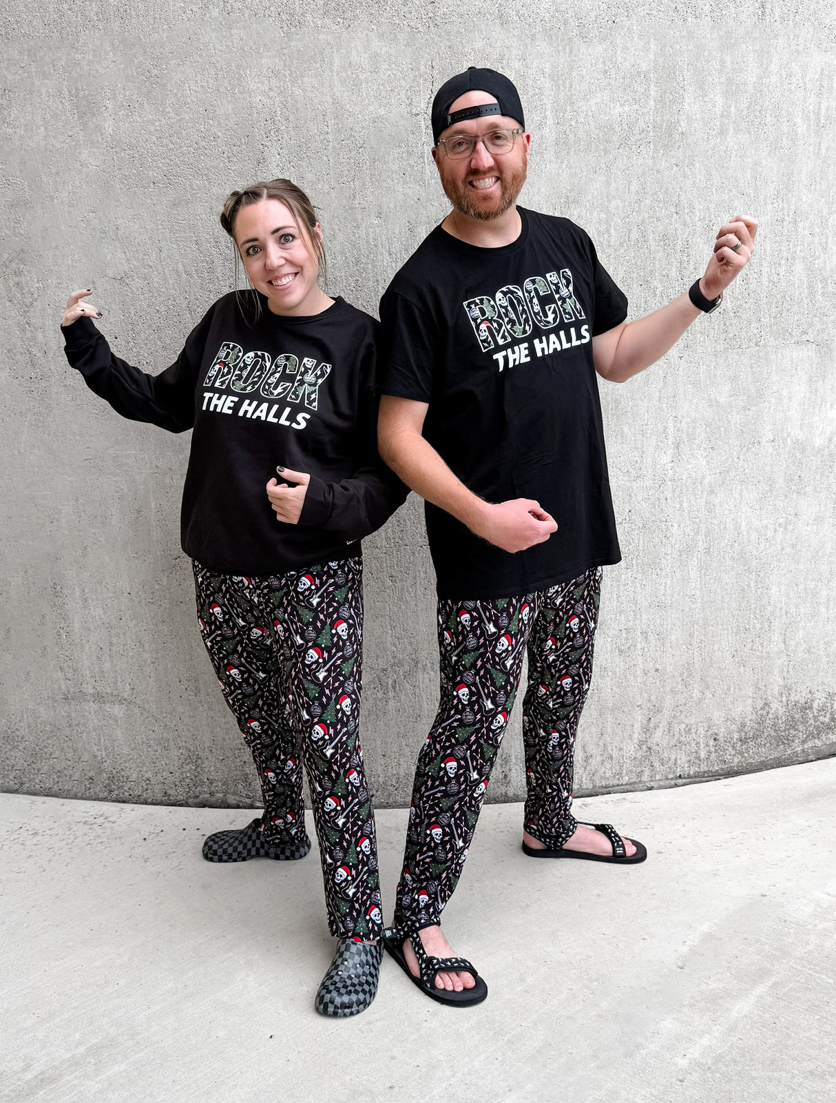 Not So Silent Night Adult Bamboo Joggers