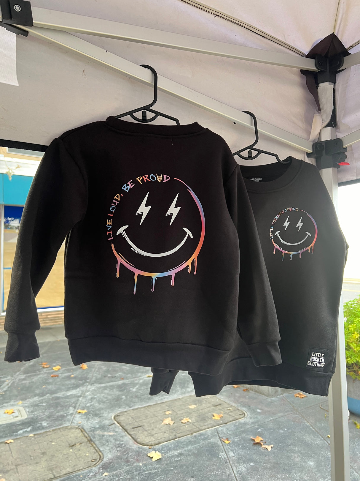 Live Loud, Be Proud - Pastel Crew Neck