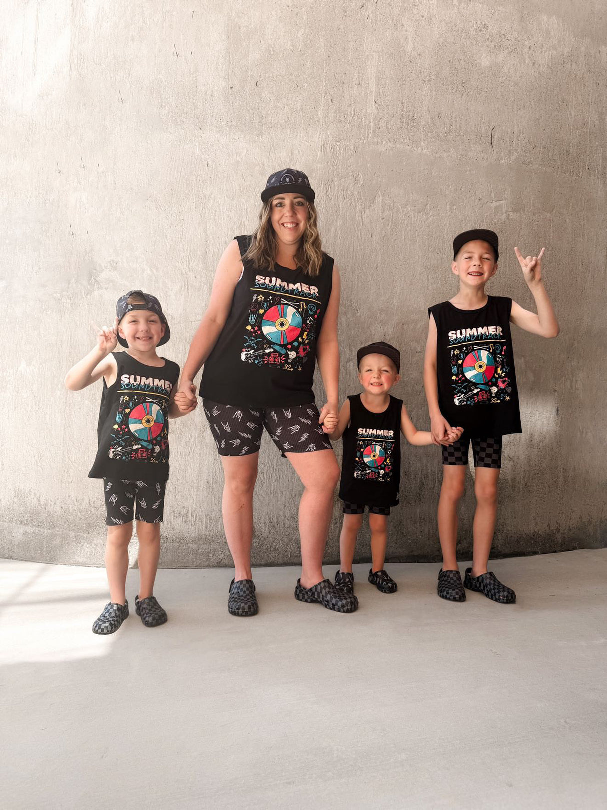 Bolted Bones Biker Shorts - Adult