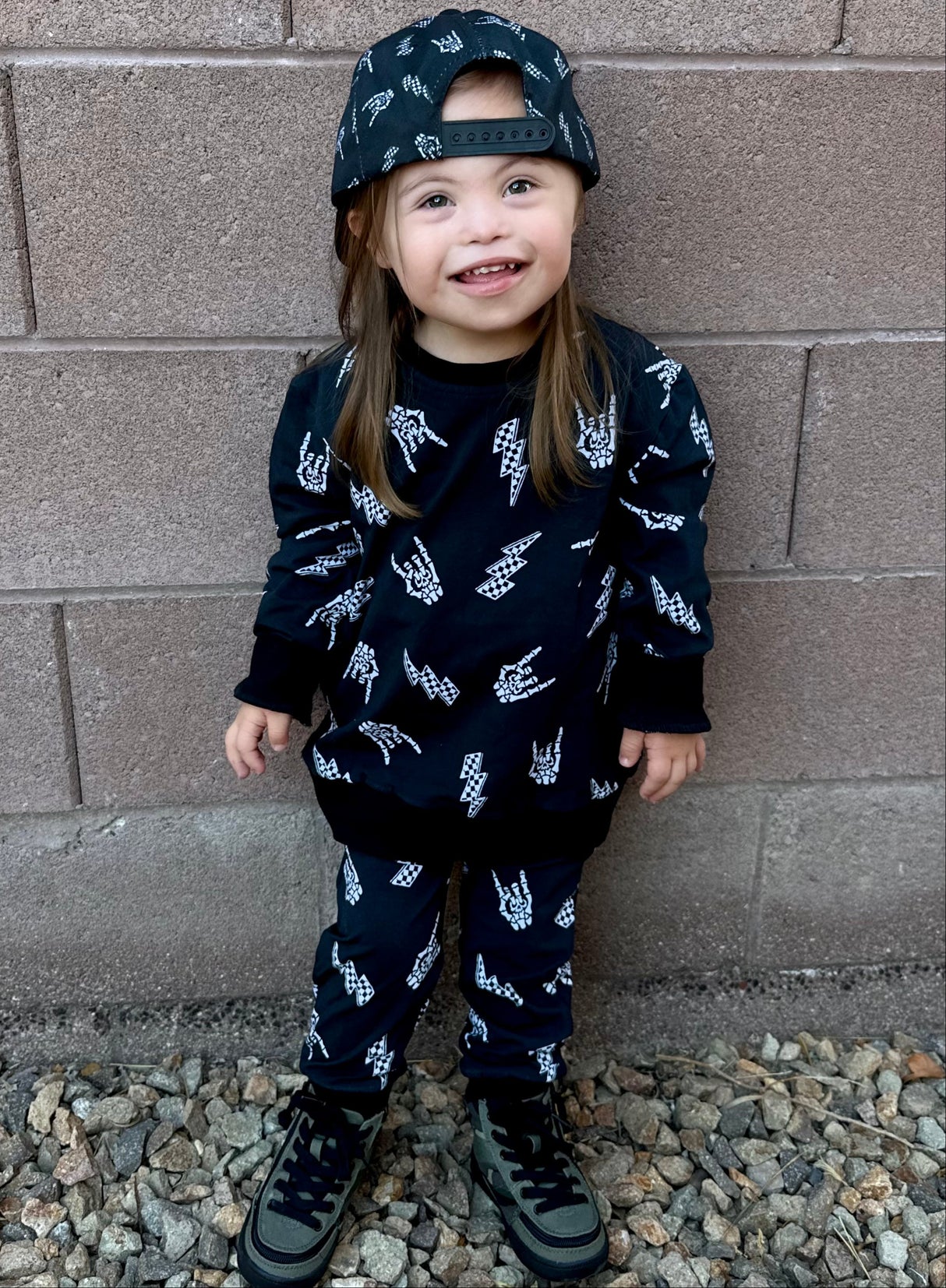 Bolted Bones Sweat Set