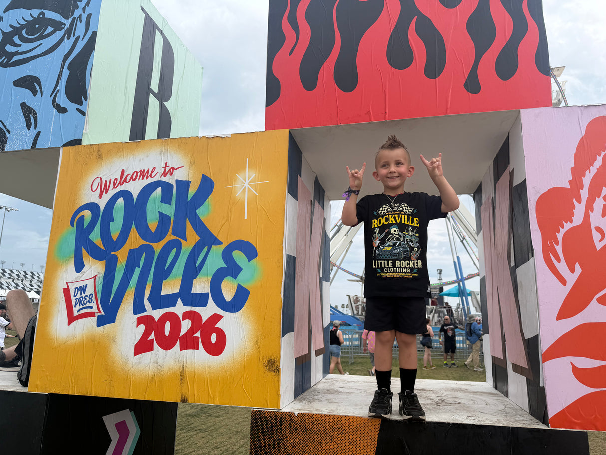 Welcome To Rockville 2026 Kids Collab Tee