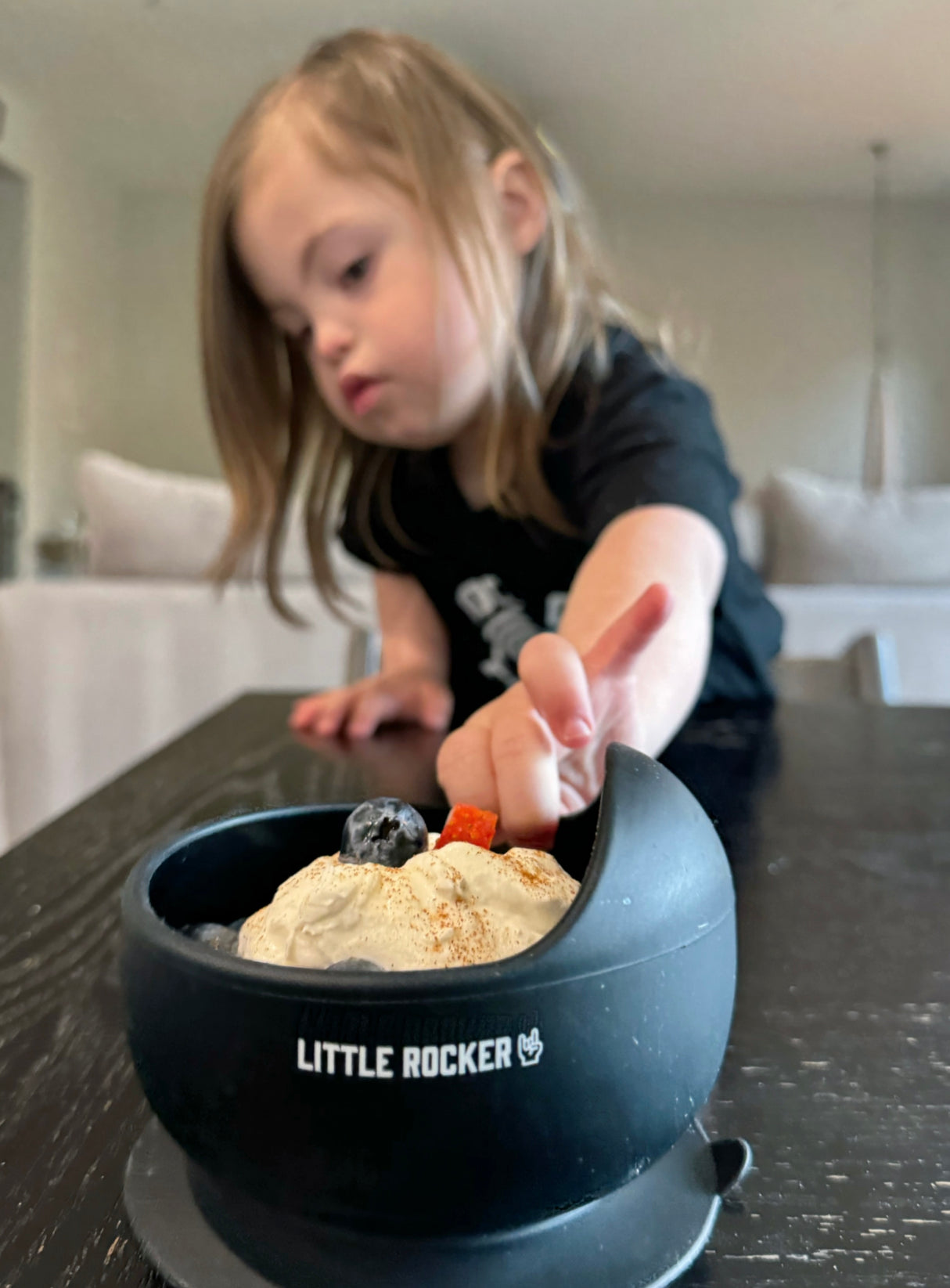 Midnight Collection - Quick Scoop Suction Bowl