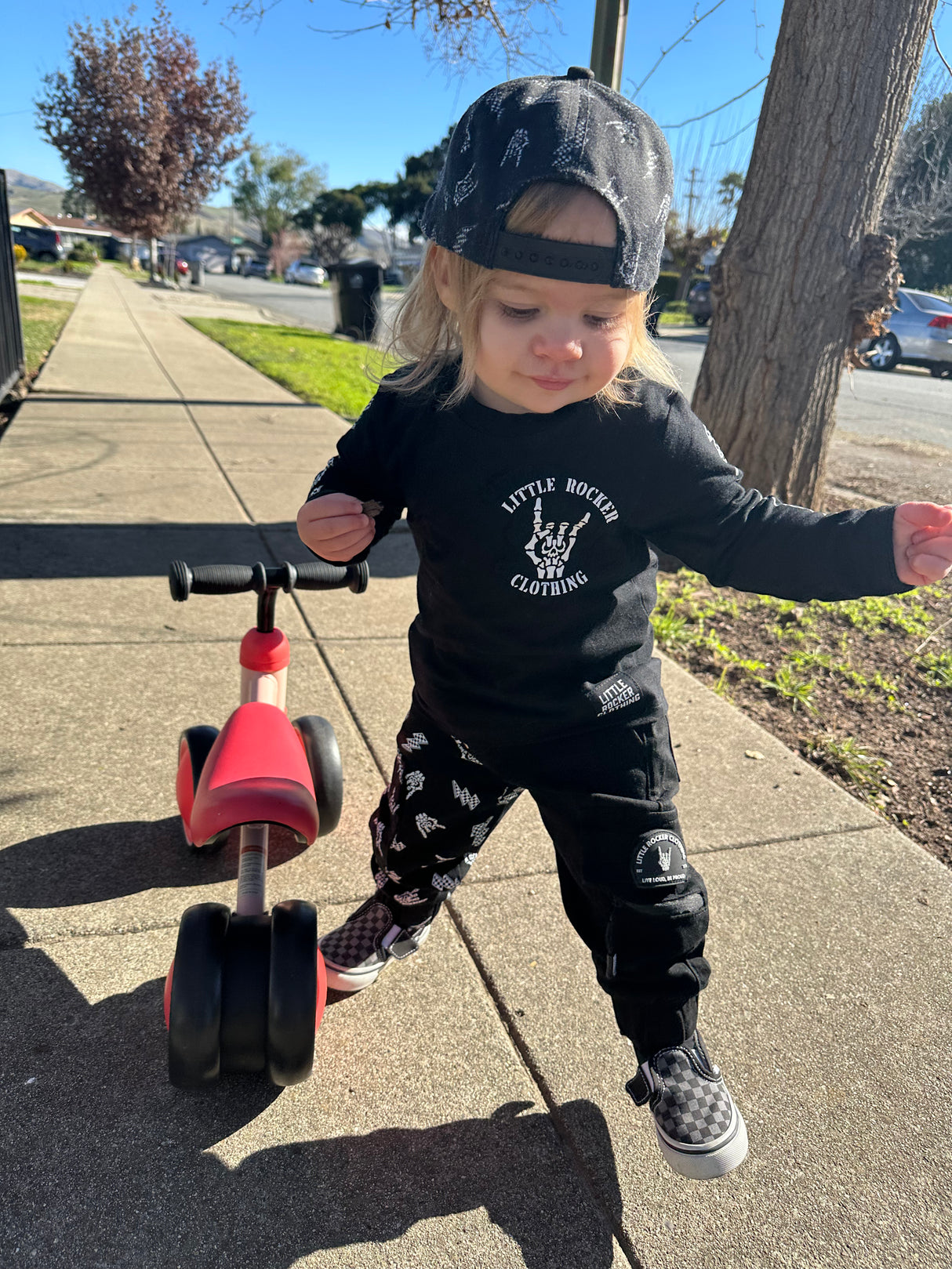 Kettle Cargo Joggers - Half/Half Bolted Bones