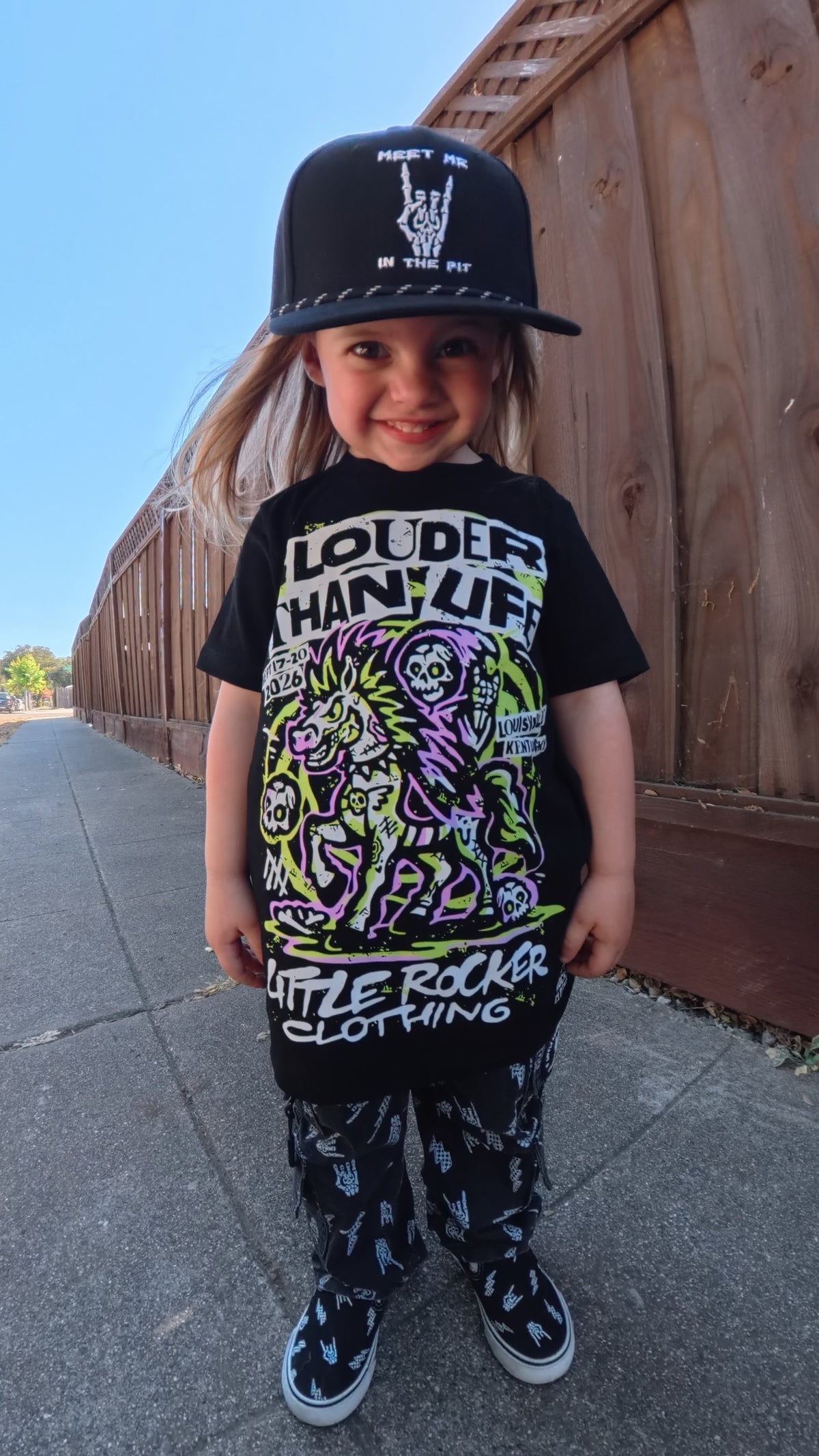 Louder Than Life 2026 Kids Collab Tee