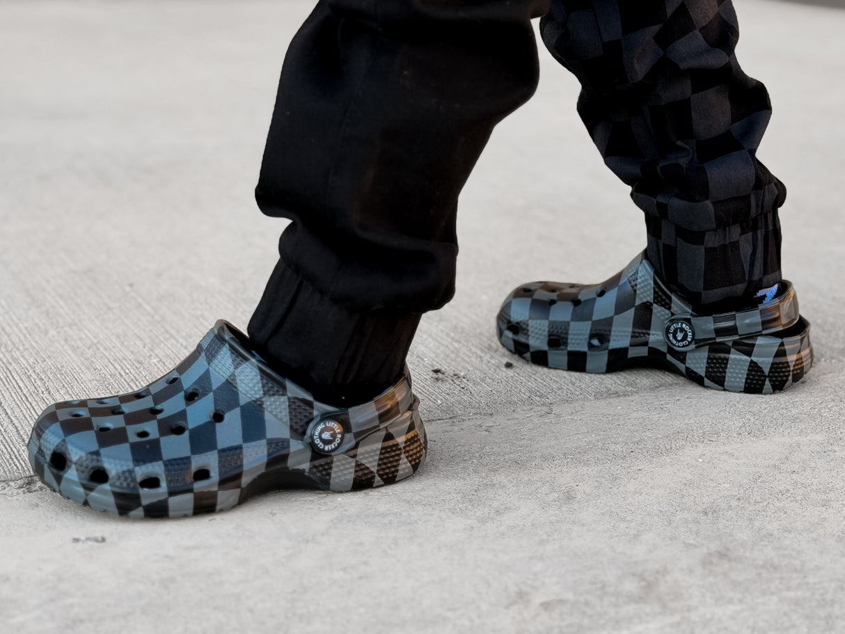 Kinsley Clogs - Checkered