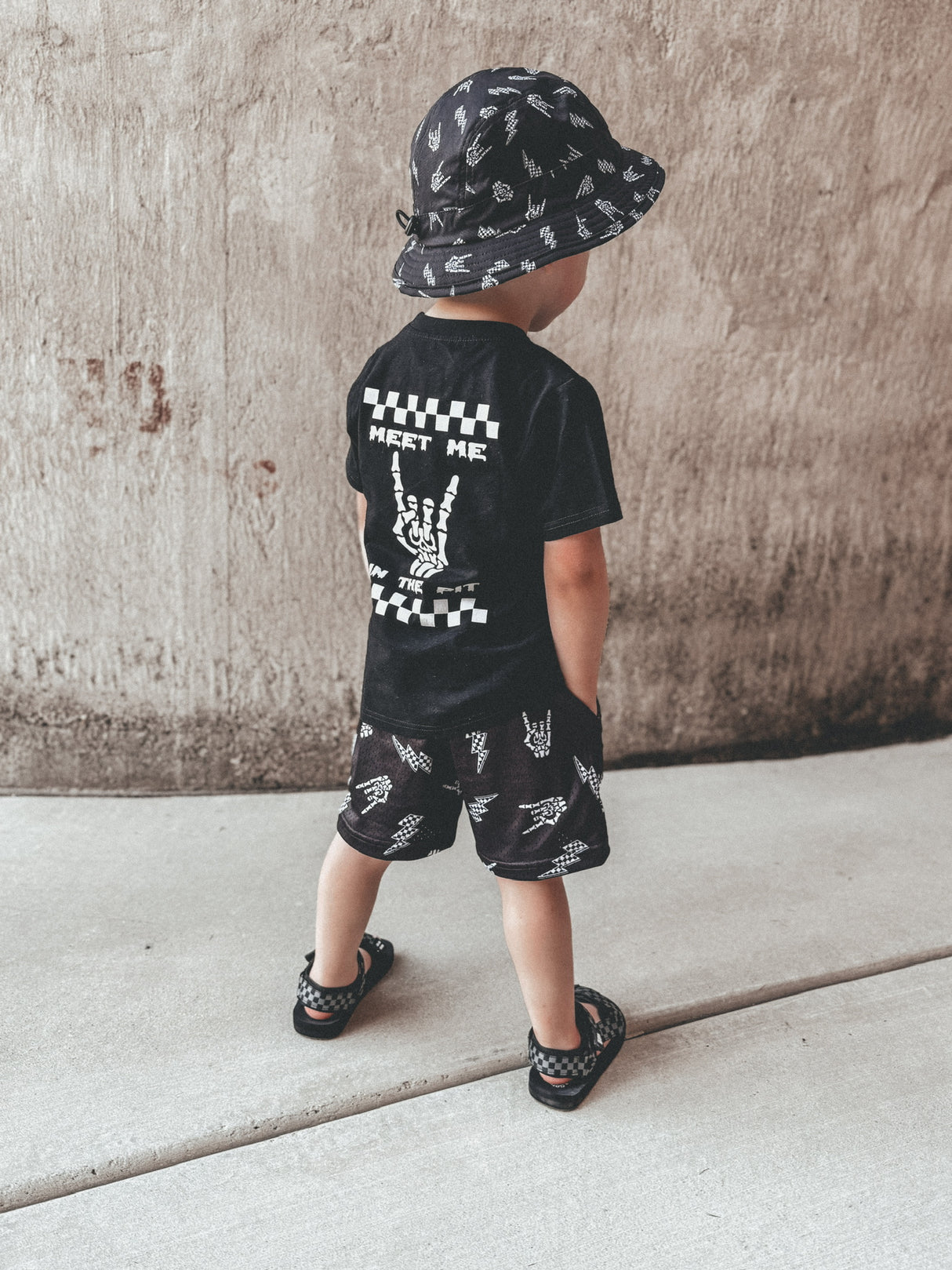 Mosh Pit Mesh Shorts - Bolted Bones