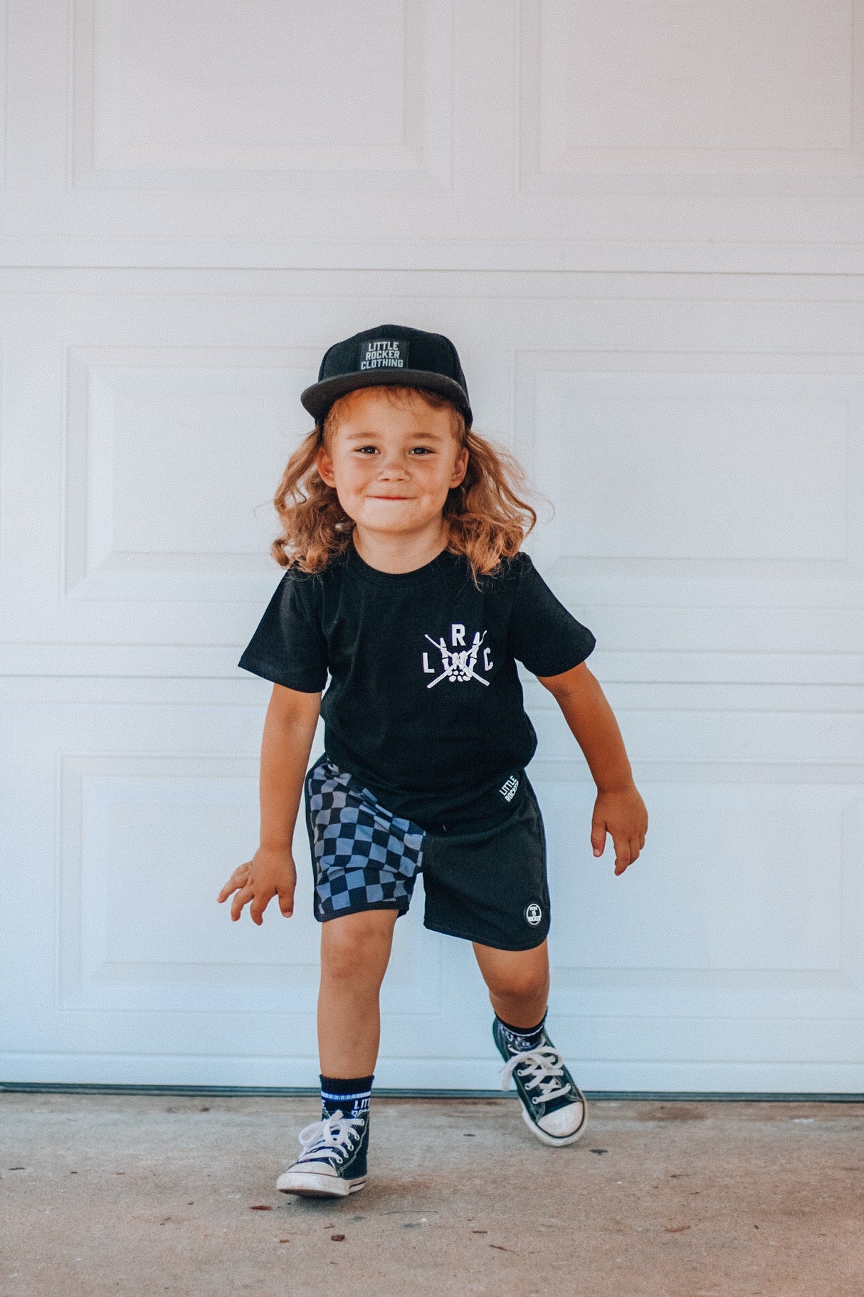 Checkered Swim Shorts