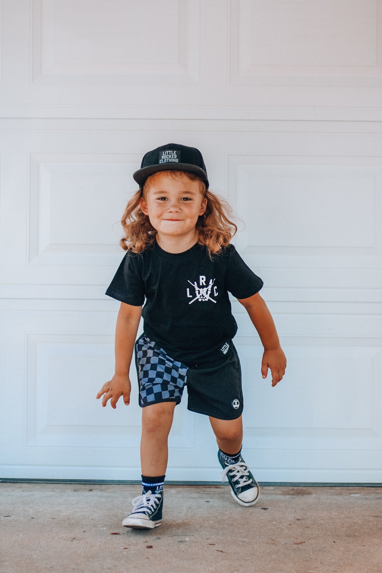 Checkered Swim Shorts