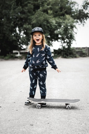 Bolted Bones Sweat Set