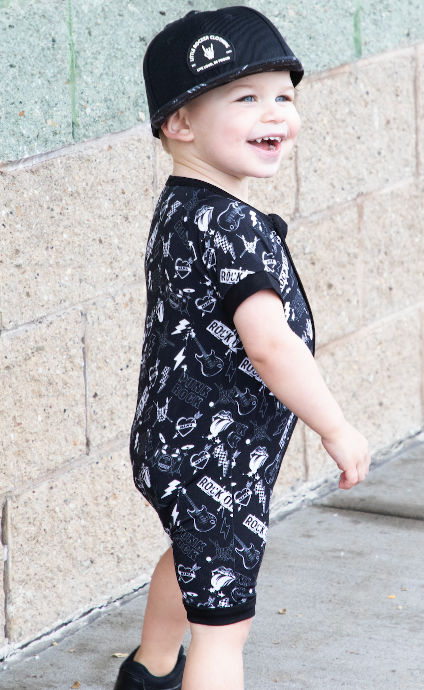 Punk Rock Collage Shortie