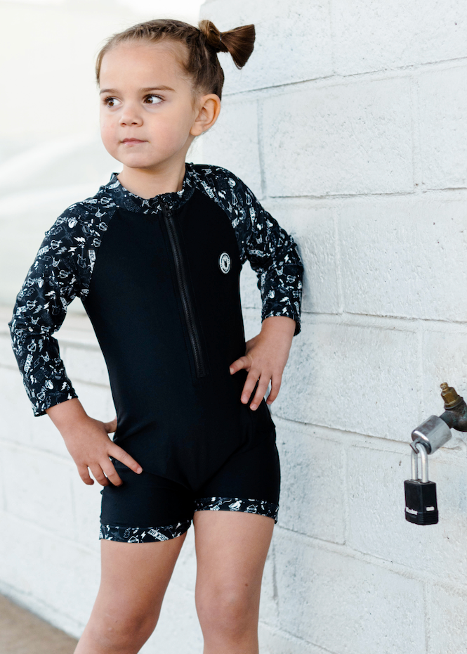 Full Rashguard (UPF 50+) - Punk Rock Collage