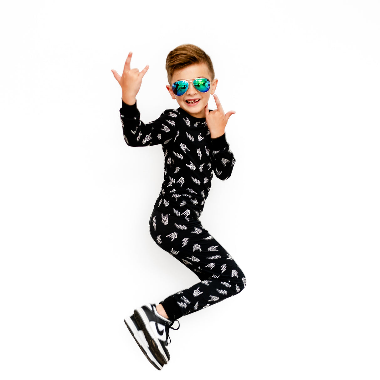 Bolted Bones 2 Piece Pajamas
