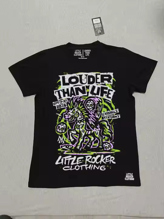 Louder Than Life 2026 Kids Collab Tee