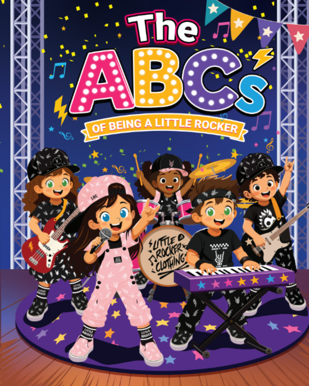 The ABCs of Being a Little Rocker | Kids ABC Book