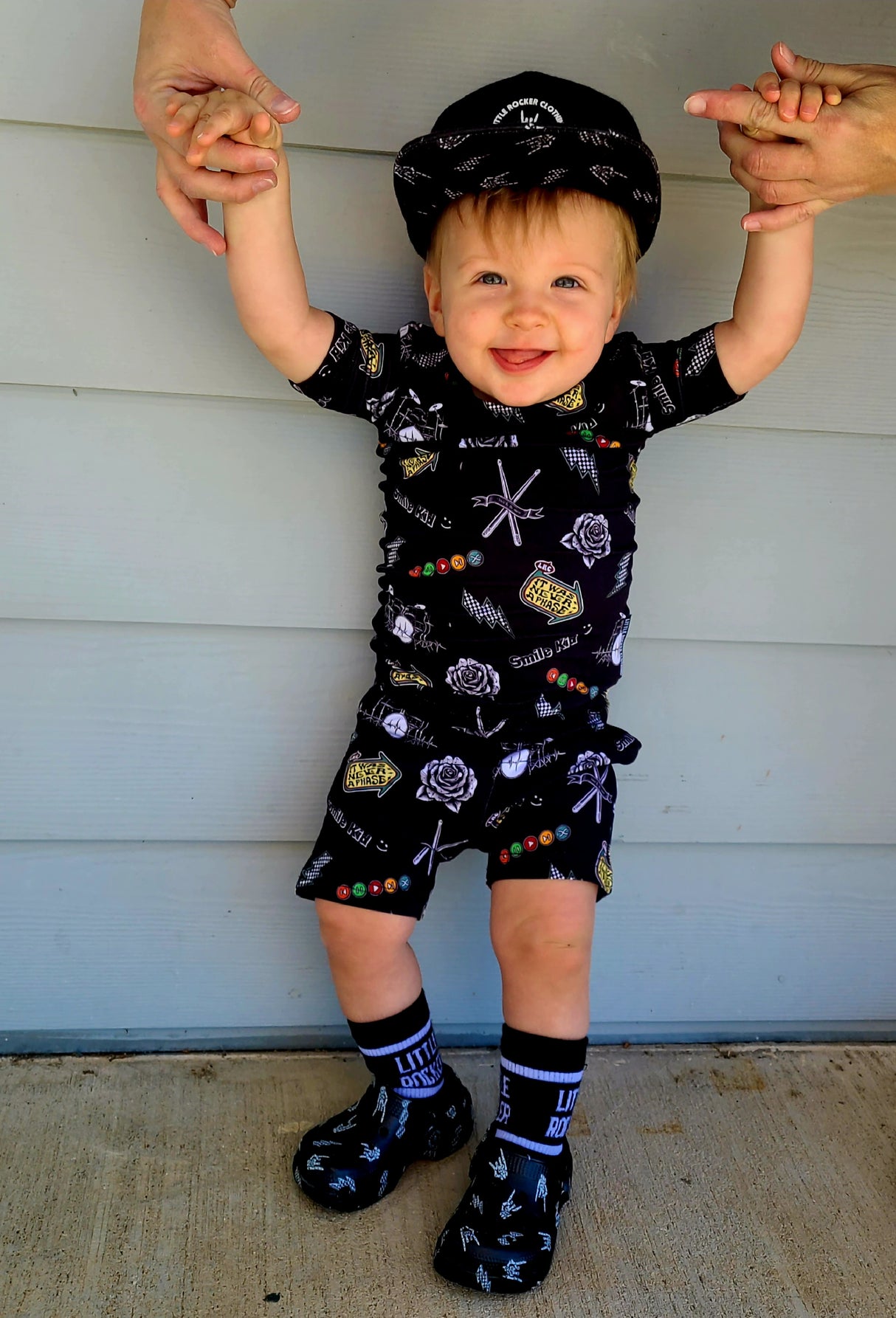 Emo Nights 2 Piece Shorts Bamboo Pajamas