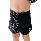 Swim Shorts (UPF 50+) - Punk Rock Collage