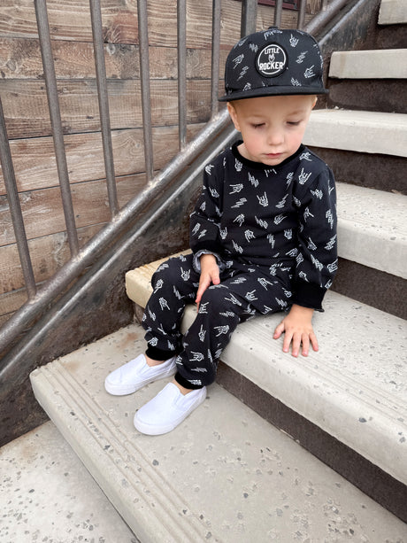 Bolted Bones Sweat Set