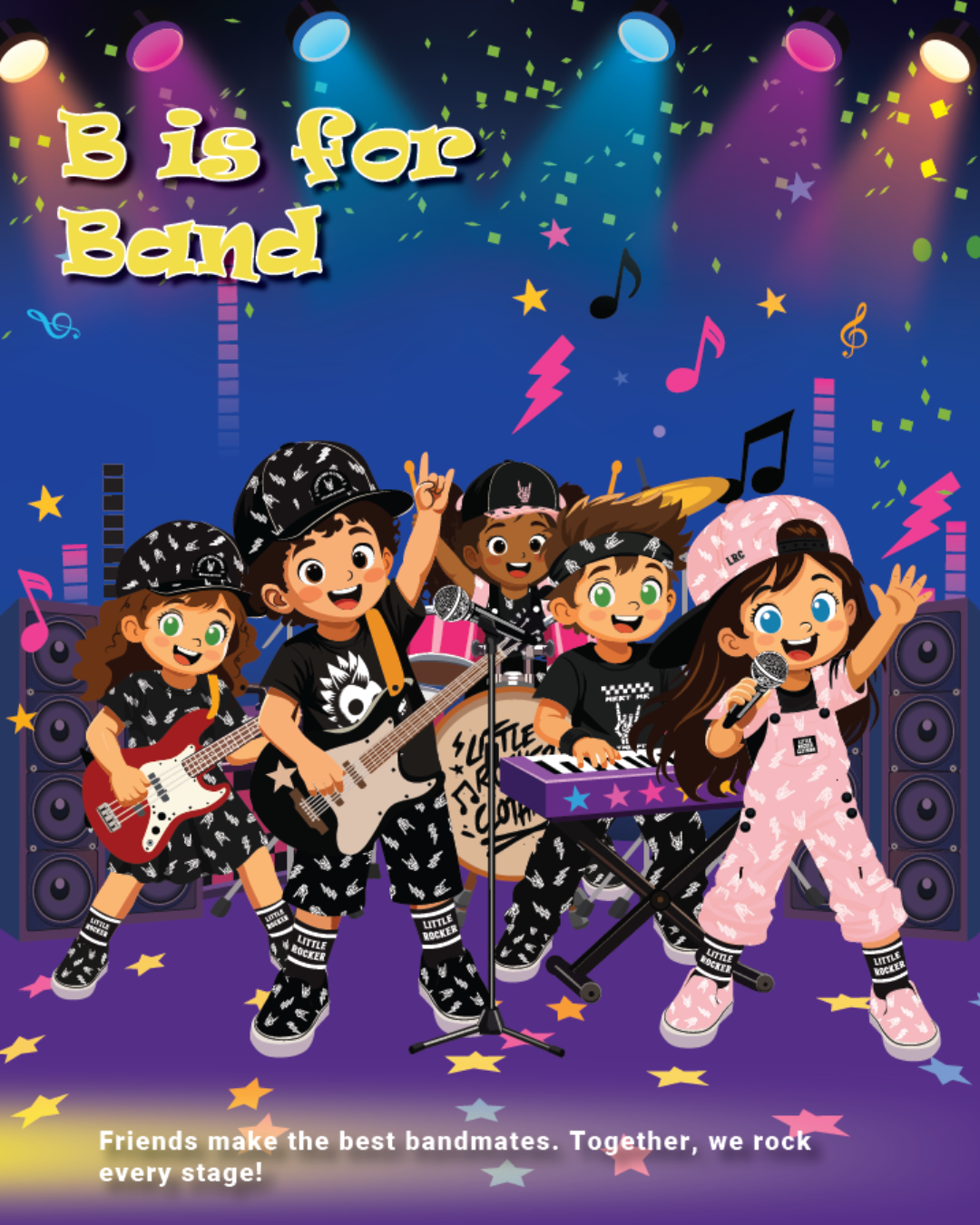 The ABCs of Being a Little Rocker | Kids ABC Book