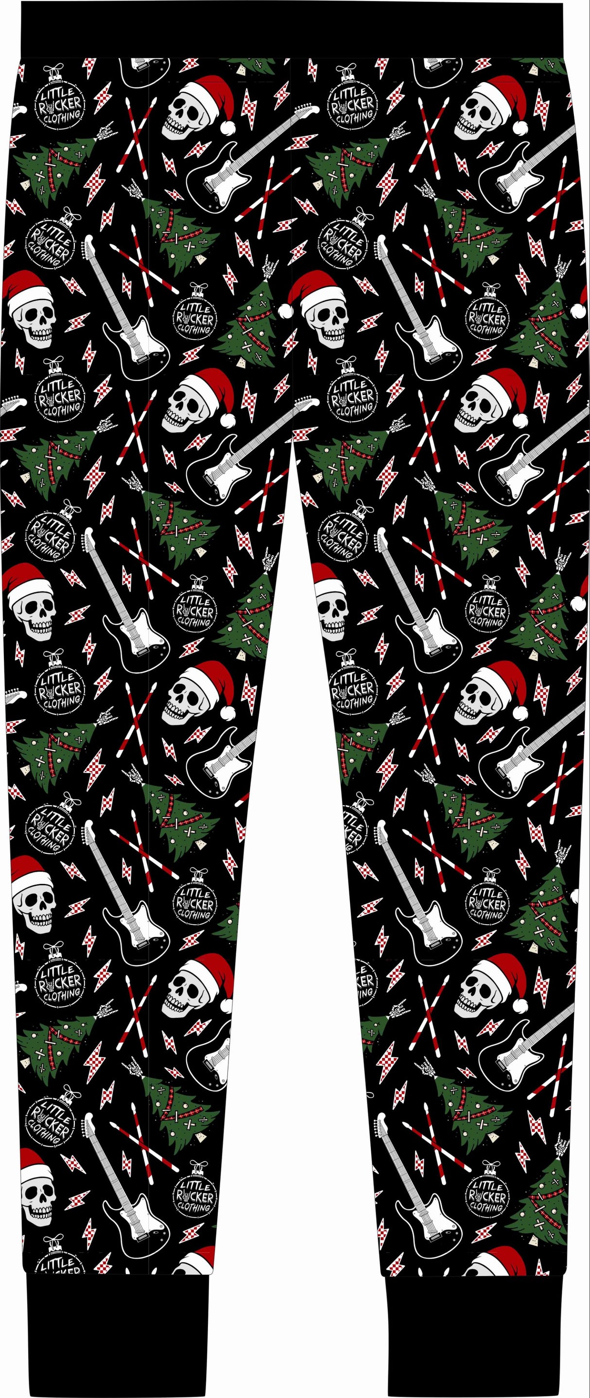 Not So Silent Night Adult Bamboo Joggers