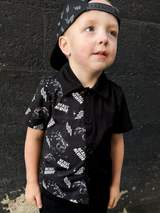 Encore Button Up - Beast Mode