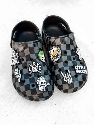 Kinsley Clogs - Checkered