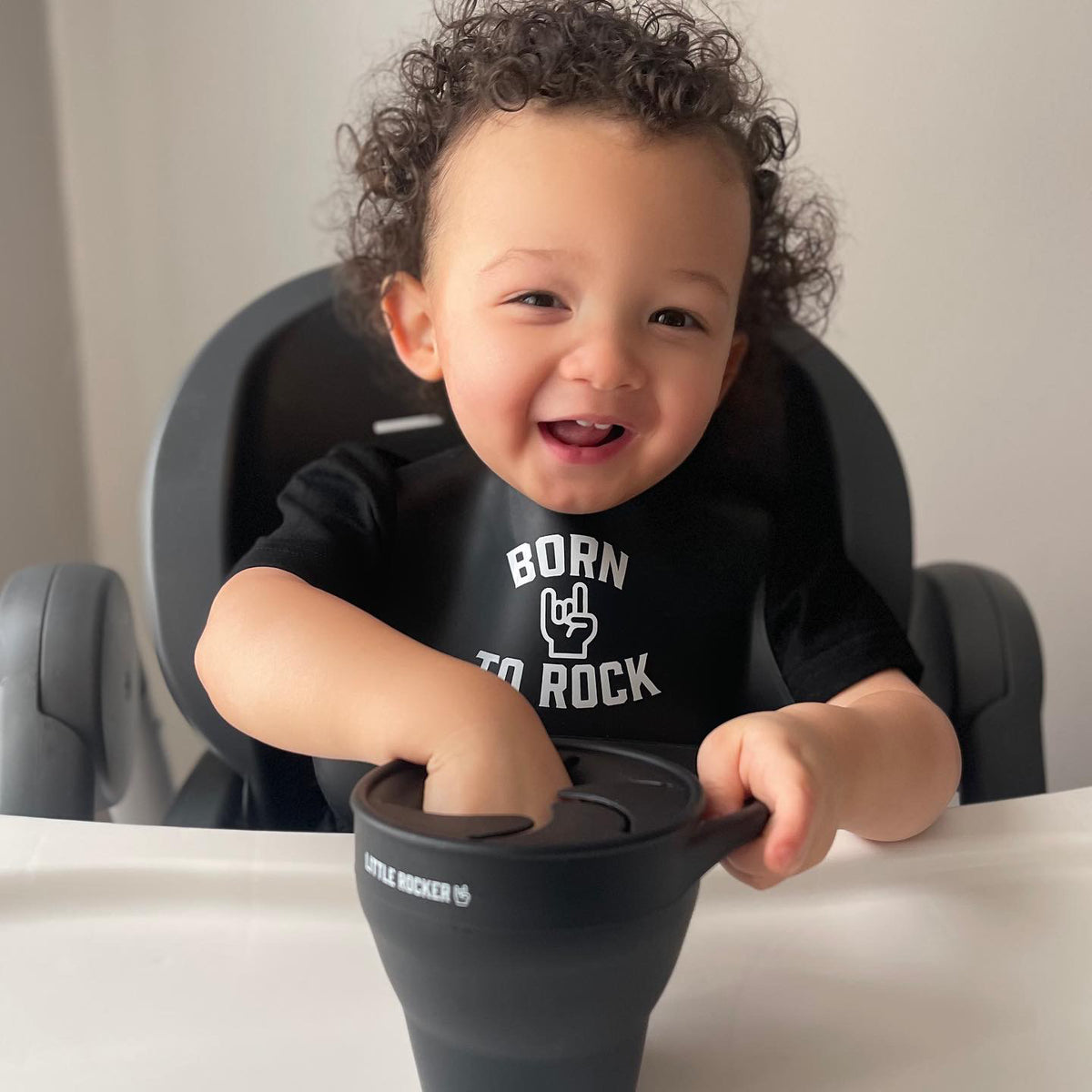 Midnight Collection - Snack Cup With Lid Kids | Little Rocker Clothing