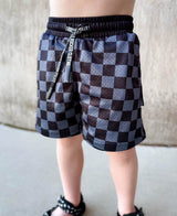 Mosh Pit Mesh Shorts - Checkered