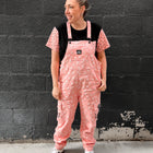 Bolted Bones Overalls - Pink (Adults)