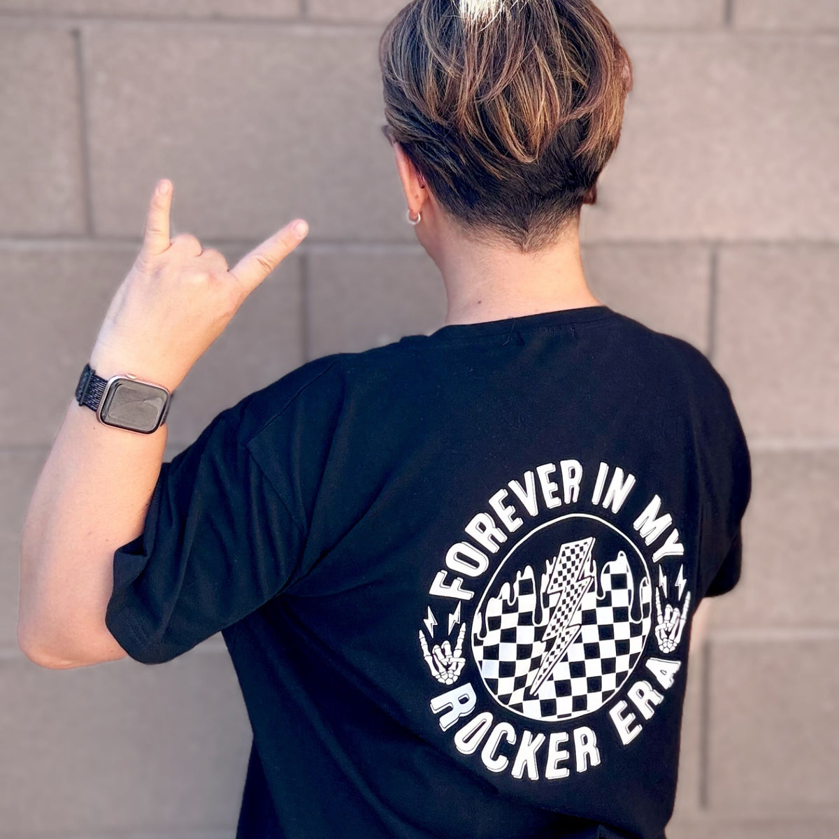 Forever In My Rocker Era Adult Graphic Tee | Little Rocker Clothing
