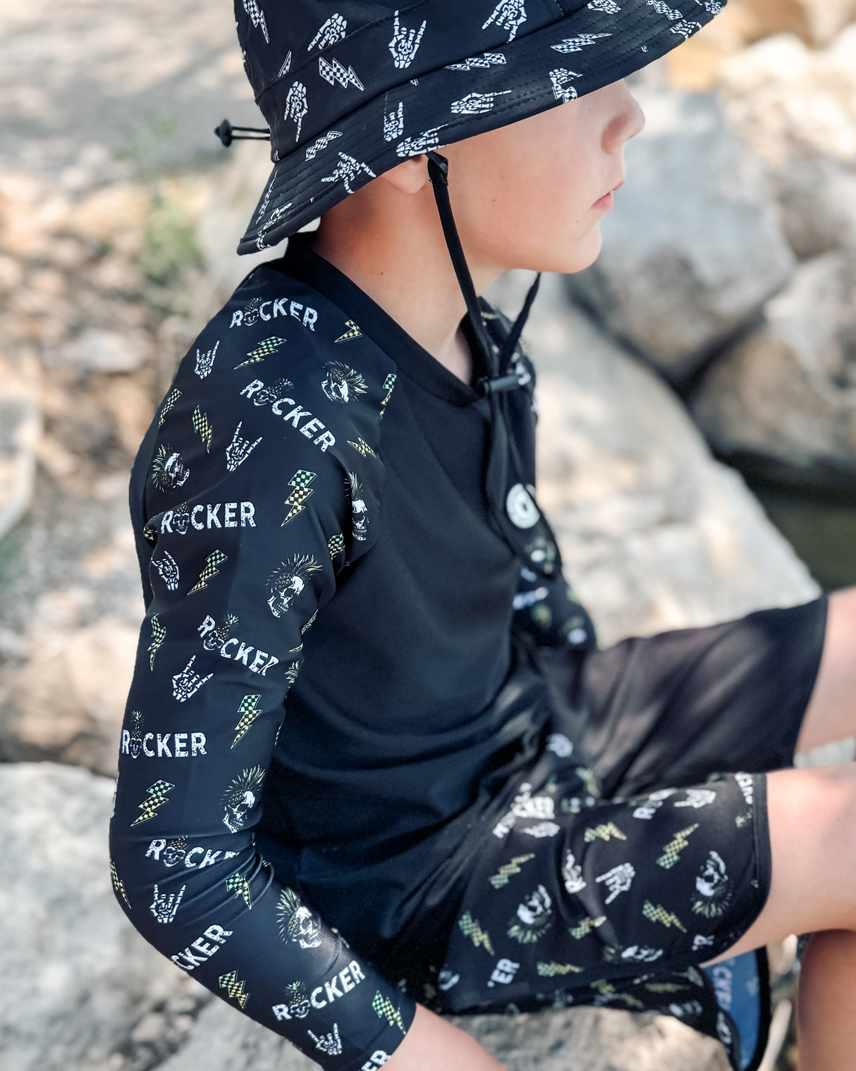 Top Rashguard (UPF 50+) - Pineapple Power