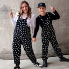 Bolted Bones Overalls - Black (Adults)