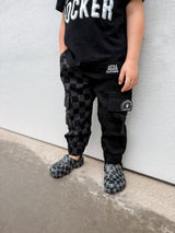 Kettle Cargo Joggers - Half/Half Checkered