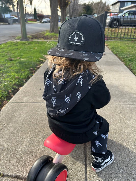 Bolt & Bone Brim Snapback