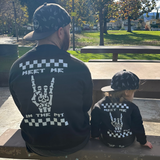 Meet Me In The Pit Crew Neck - Adult