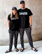 bolted bones pattern adult bamboo joggers