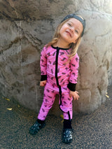 Bolted Bones (Pink) Zippie