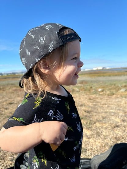 Bolted Bones Snapback Kid's Hat