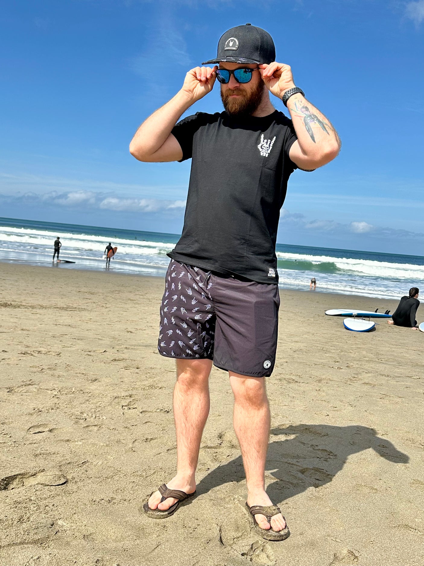 Swim Shorts (UPF 50+) - Bolted Bones