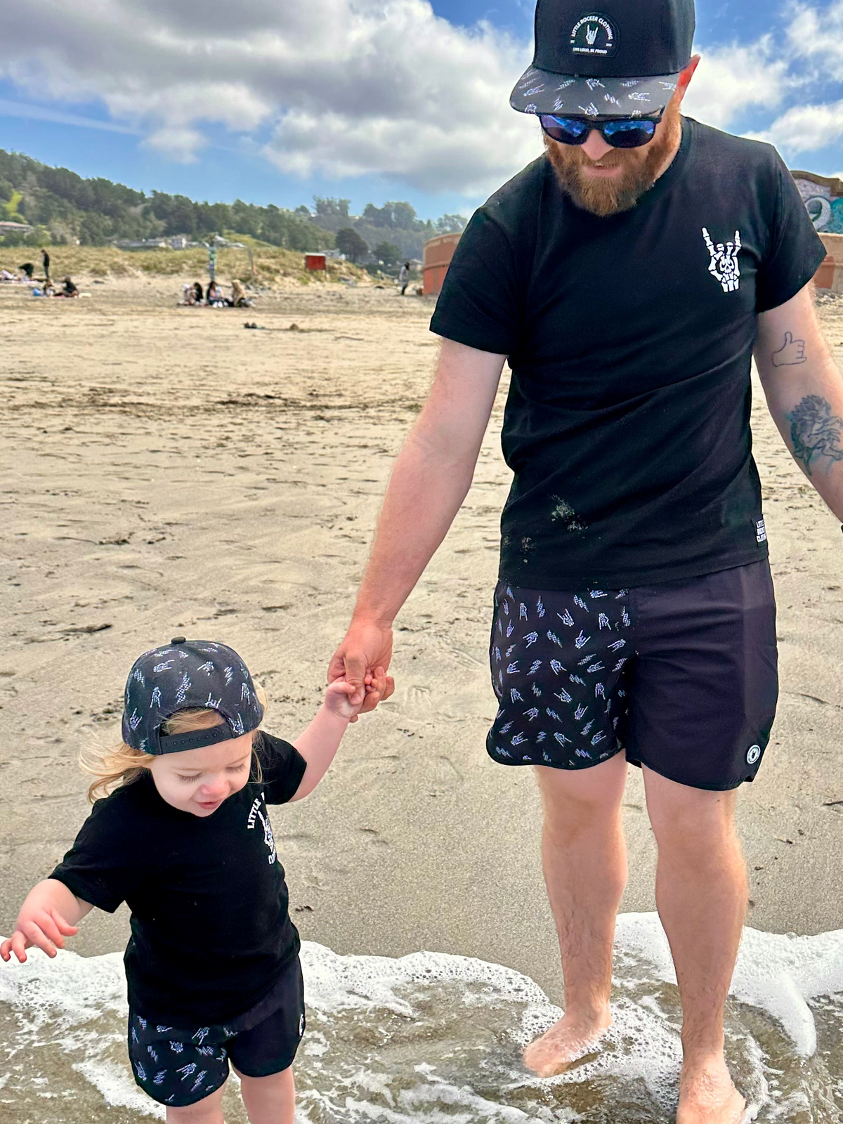Swim Shorts (UPF 50+) - Bolted Bones
