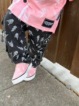 Canvas Slip On Shoes – Bolted Bones - Pink