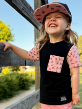 Bolted Bones (Pink) Pocket Short Sleeve