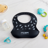 Bolted Bones Bib – Black